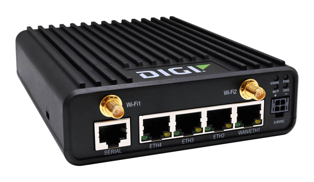 Router Digi IX25 — certificado para Beacon